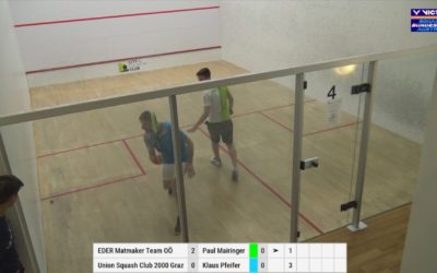 Erfolg in der Viktor Squash Bundesliga 2019/2020 – 3. Runde